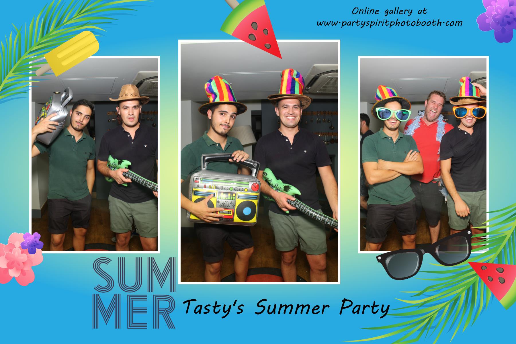 Tasty's Summer party | View more photos from the event at gallery.partyspiritphotobooth.com/u/PartySpiritPhotoBooth/Tastys-Summer-party